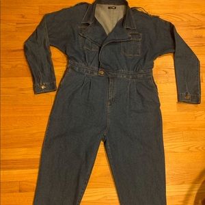 Fashion nova denim jumper